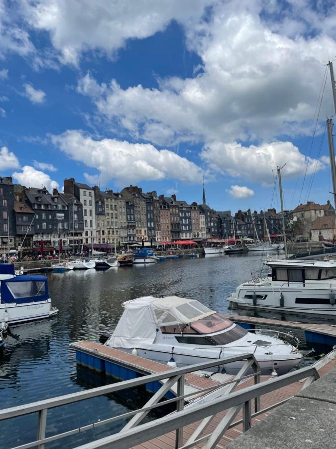 Le Voilier. Honfleur T2 Dans Residence Avec Piscine Équemauville Buitenkant foto